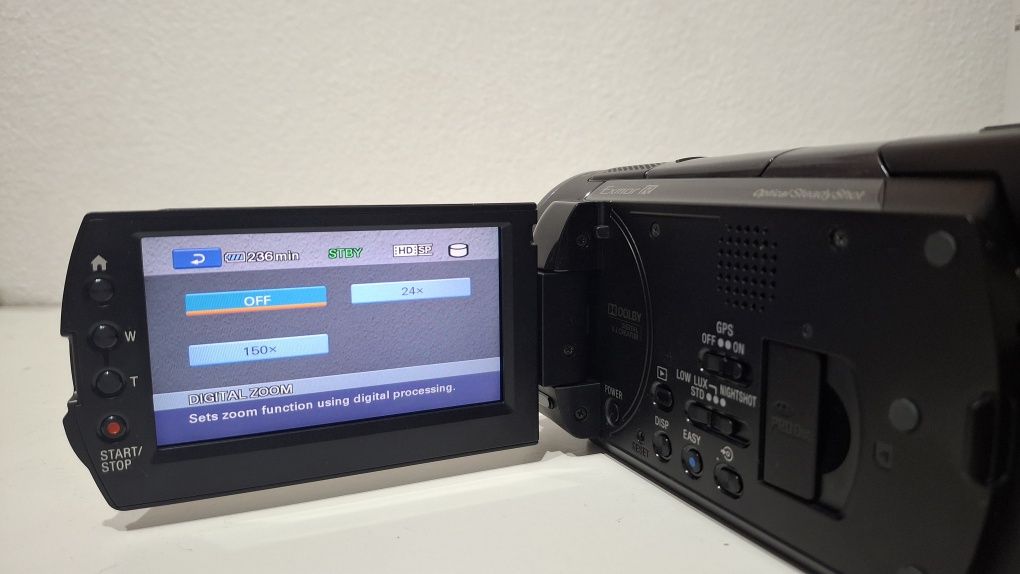 Sony Handycam camera de video camcorder XR520VE IMACULADA