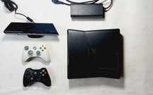 KONSOLA XBOX 360 Slim 500 gb z RGH 2 x oryginalny pad ,Kinect,Aurora