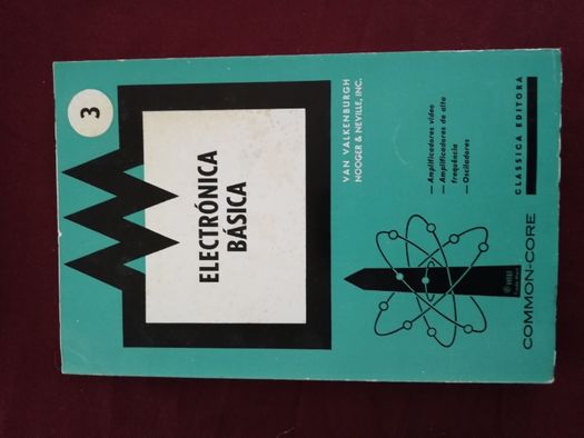 Coleção livros Electronica Básica lote 5 un - Van Valkenburgh.
