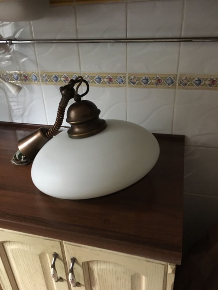 Lampa wisząca duža średnica klosza 50 cm