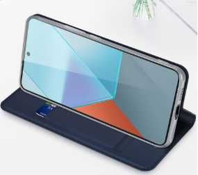 Etui Dux Ducis  SKIN Pro do iPhone 14 Pro Granatowy