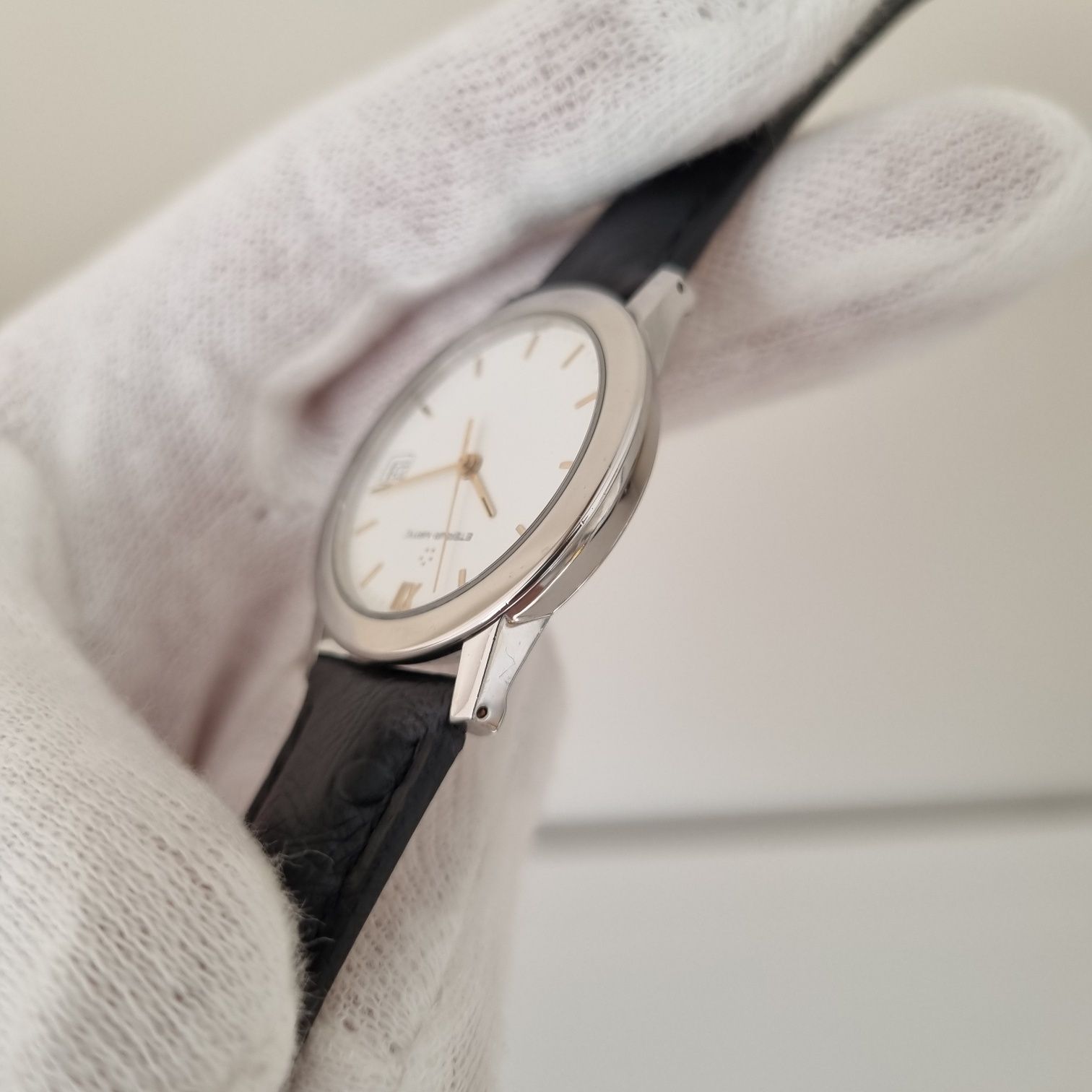 Zegarek Męski Eterna Matic Kontiki lata 1990 transparętny dekiel,34 mm