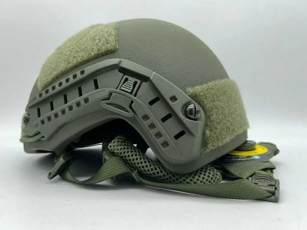 Каска Шолом балістичний Fast РЕ NIJ 3A (NATO) Олива сертифікований ОПТ