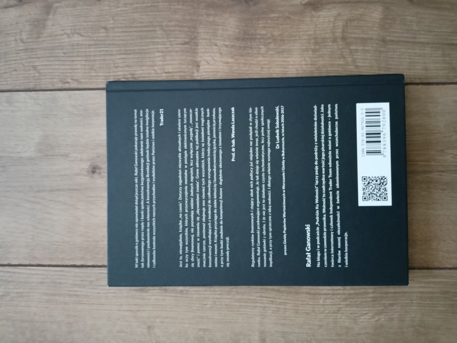 Gotówka to wolność Rafał Ganowski Independent trader