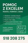 Pomoc z Excelem – makra, formuły, dane