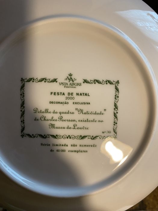 Colecao de Natal Vista Alegre