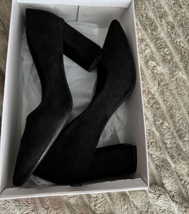 Туфлі замш 38 розмір