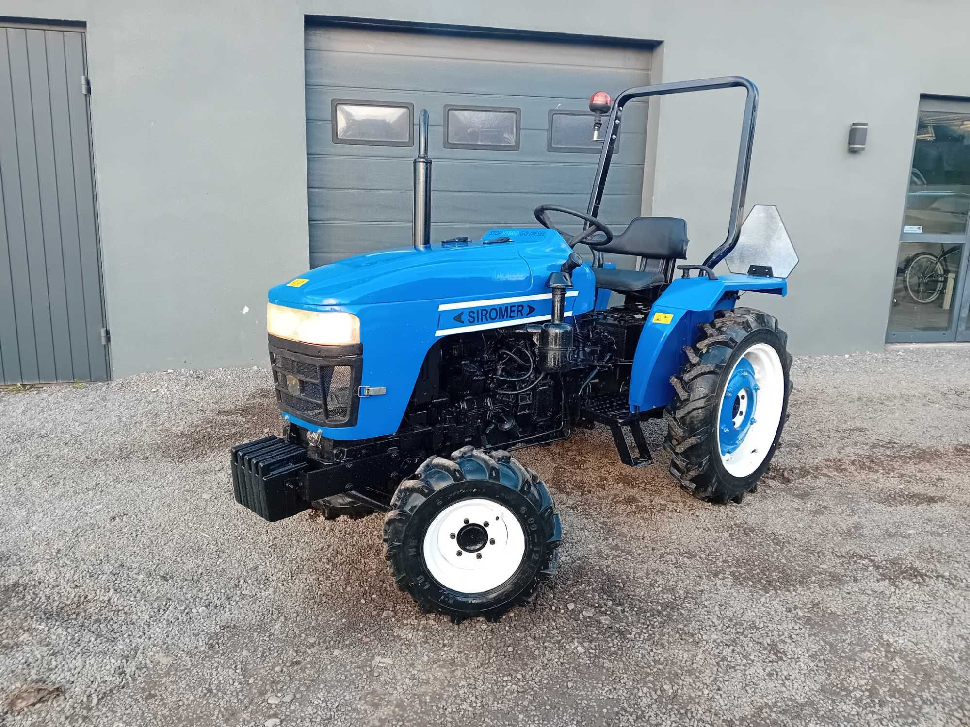 Traktor ciągnik siromer 204s 4x4 wspomaganie , hydraulika okazja