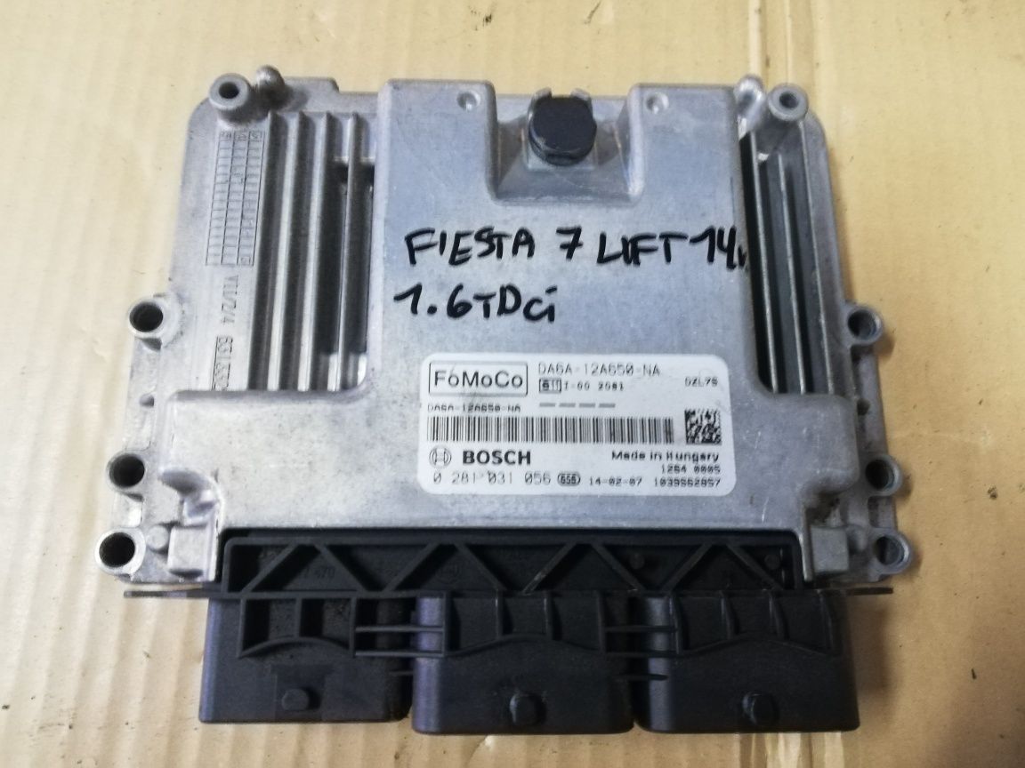Sterownik komputer silnika Ford Fiesta Mk7 VII Lift 1.6 tdci