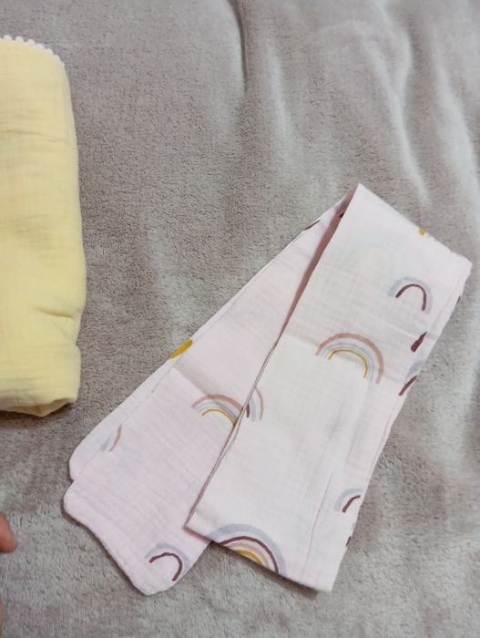 Літній конверт-плед на виписку, мусліновий