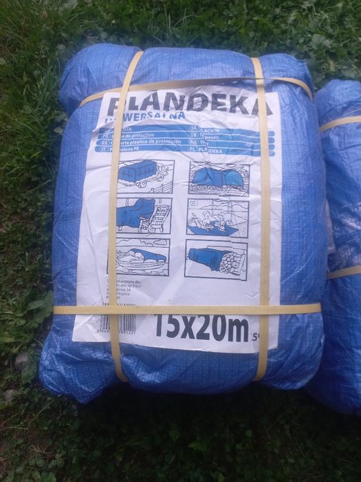 Plandeka nowa 20x15m