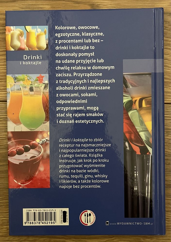Książka Drinki i koktajle na każdą okazję