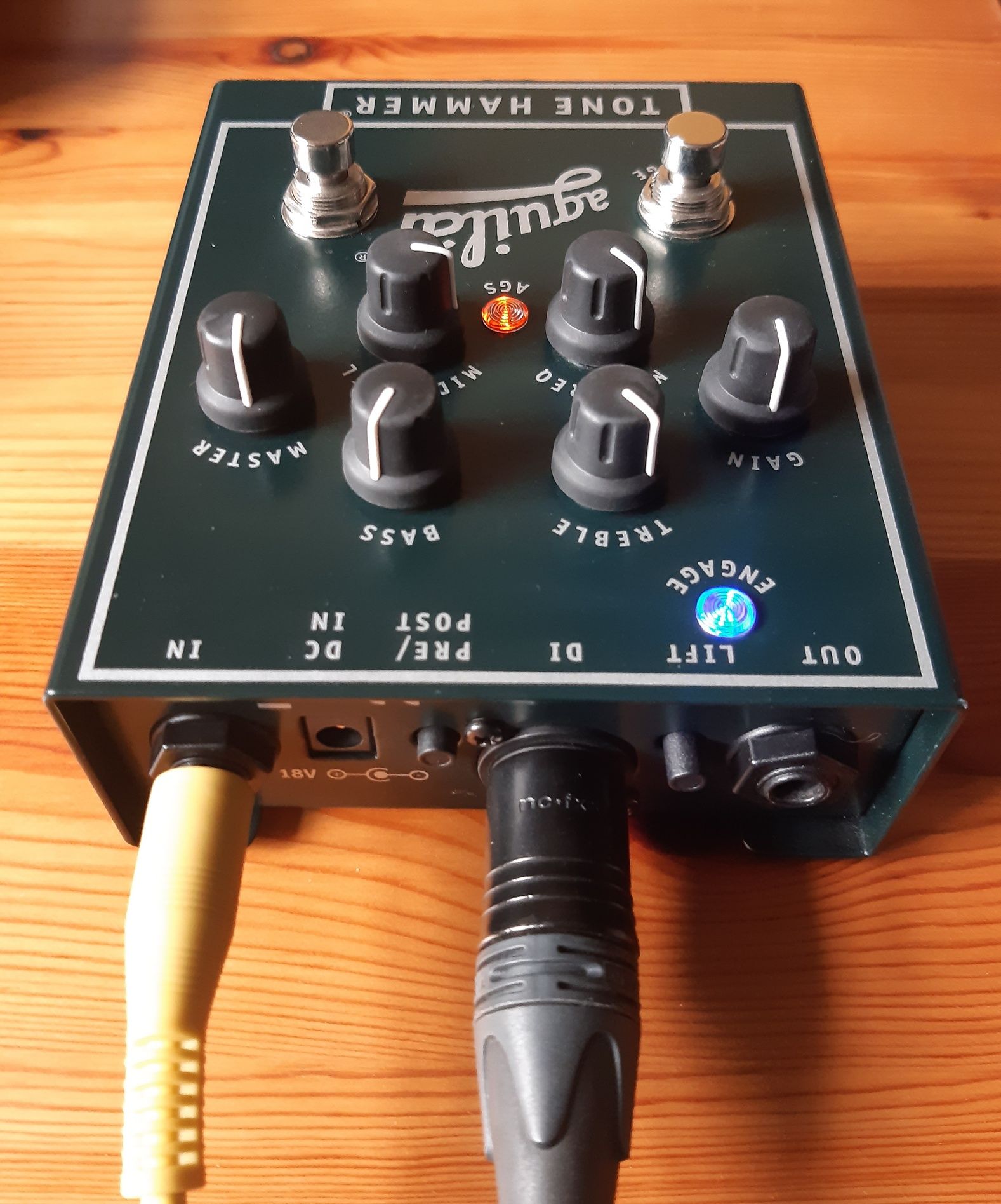 Aguilar tone hammer, preamp do basu, direct box, stan bdb