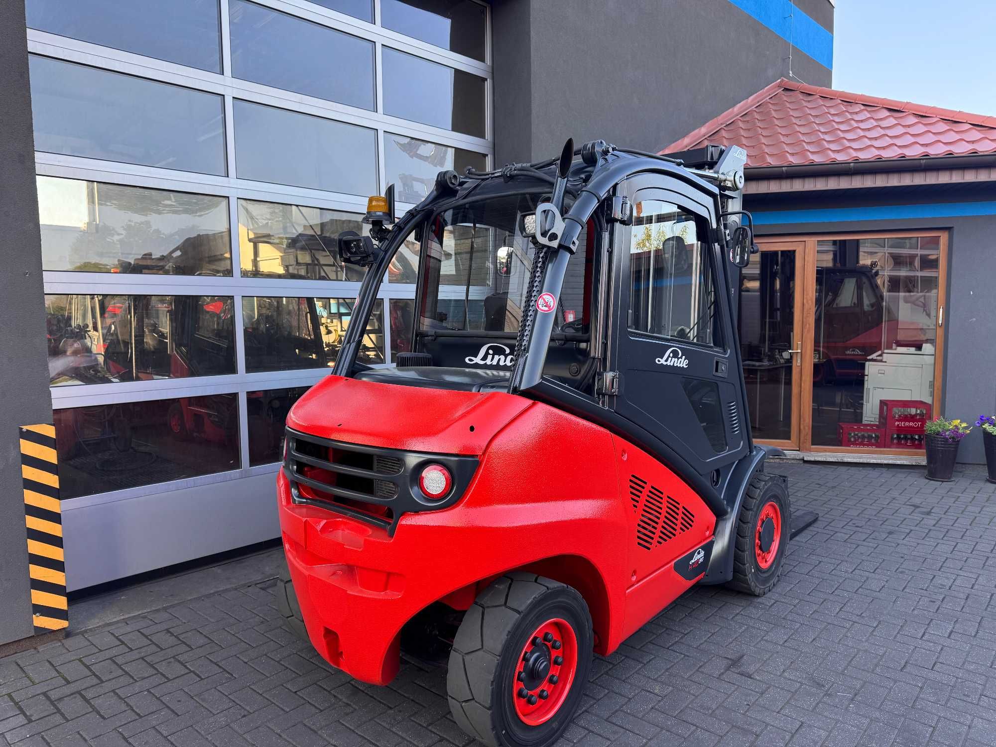 Wózek widłowy Linde H40D-02 2015 rok TRIPLEX KABINA 714