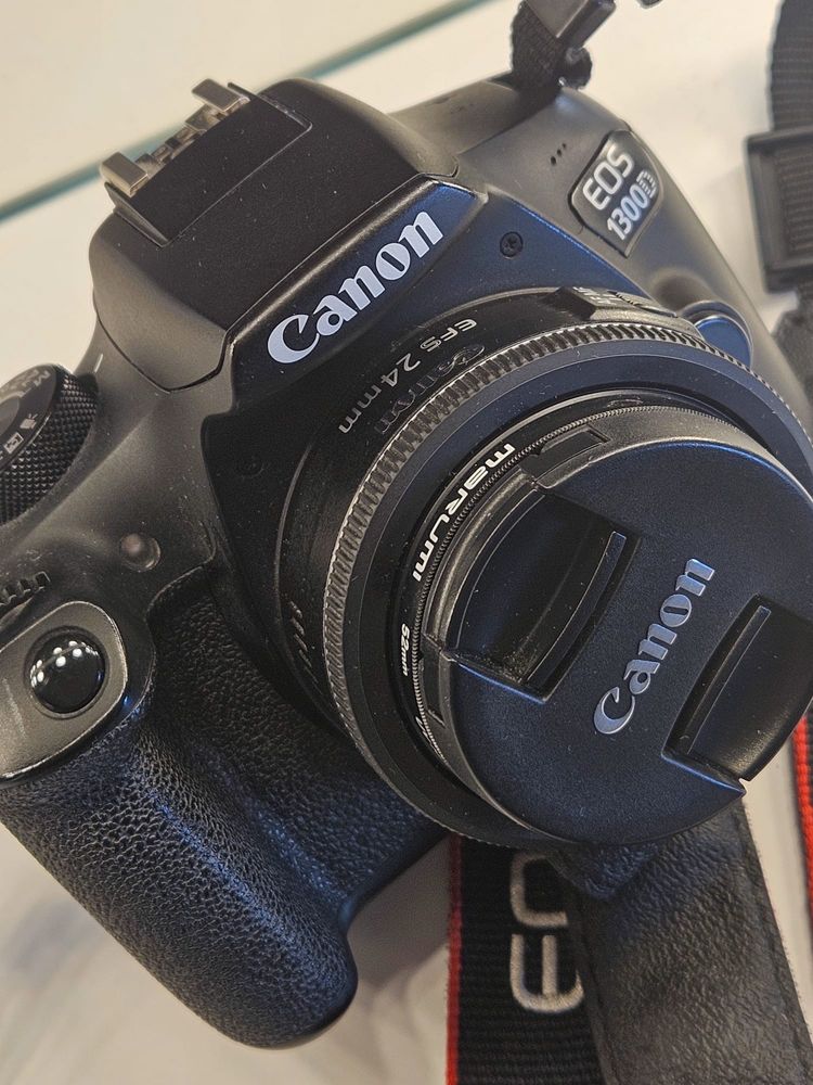 Canon aparat fotograficzny 1300d + 3 obiektywy