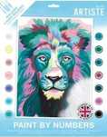 Malowanie po numerach - Curageous Lion Dalprint blister,332x422 mm