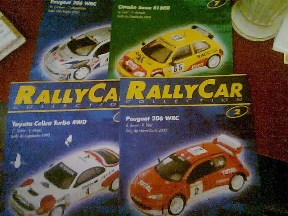 Revistas livros de carros 1:23 colecionaveis 8revistas