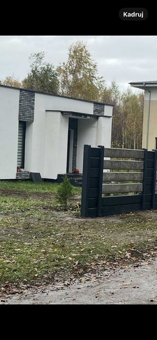 Zamienie nowy ładny dom wolnostojący z dużą dziąłką w obrębie Karnina