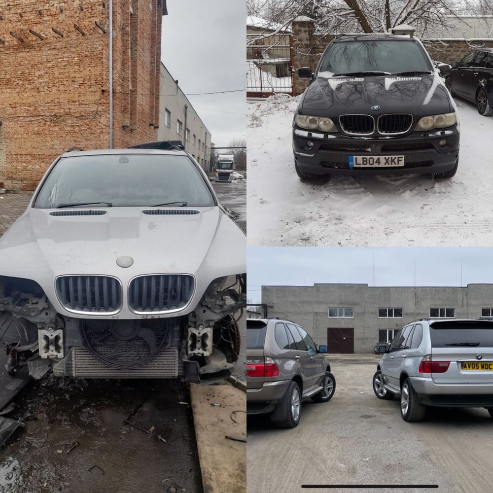 Багажник BMW X5 E53 кришка багажника верхня нижня скло БМВ Х5 Е53