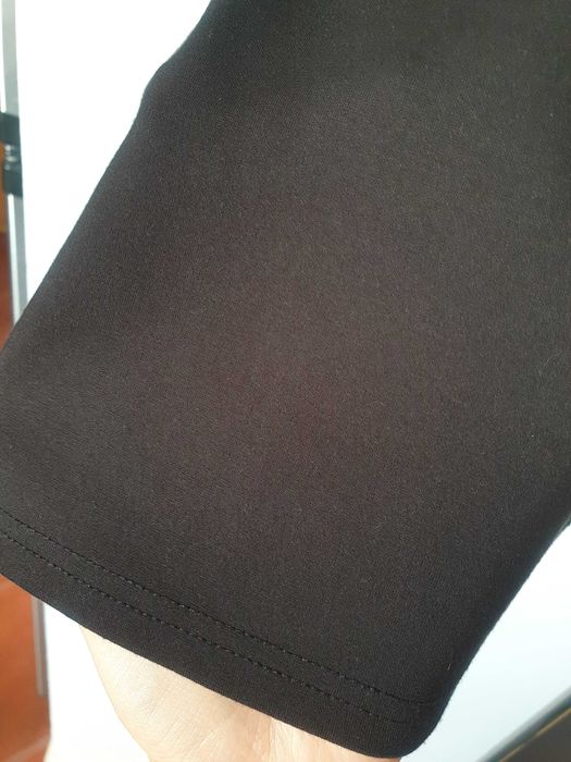 Czarna sukienka S 36 M 38 kółka mała czarna panieński święta Sylwester