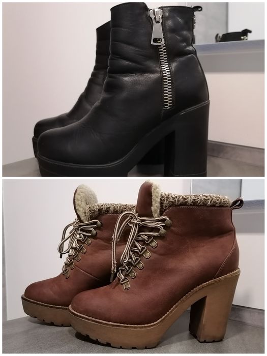 Ботильйони bershka estro vitto rossi 37 черевики чоботи