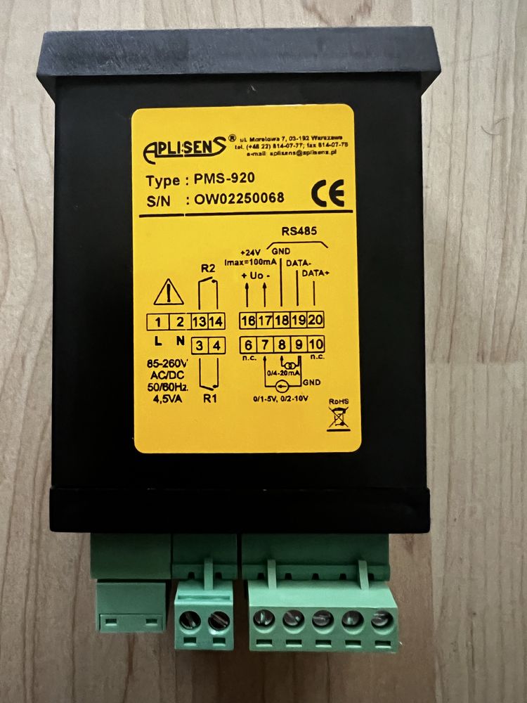 Programowalny miernik dwuprogowy Aplisens PMS-920