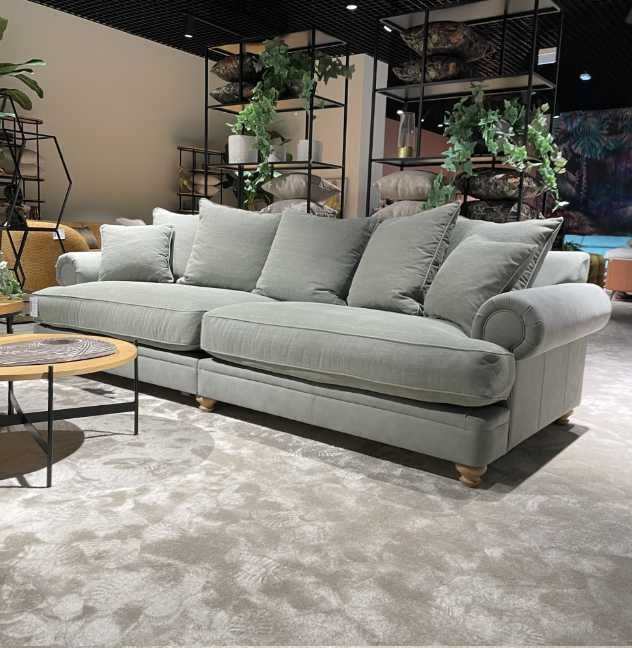 sofa w stylu angielskim, wypełnienie z pierzy, OKAZJA 20% ZNIŻKI, nowy