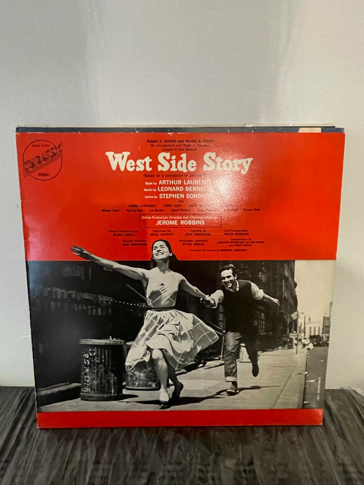 Leonard Bernstein, Stephen Sondheim, Carol Lawrence, – West Side Story
