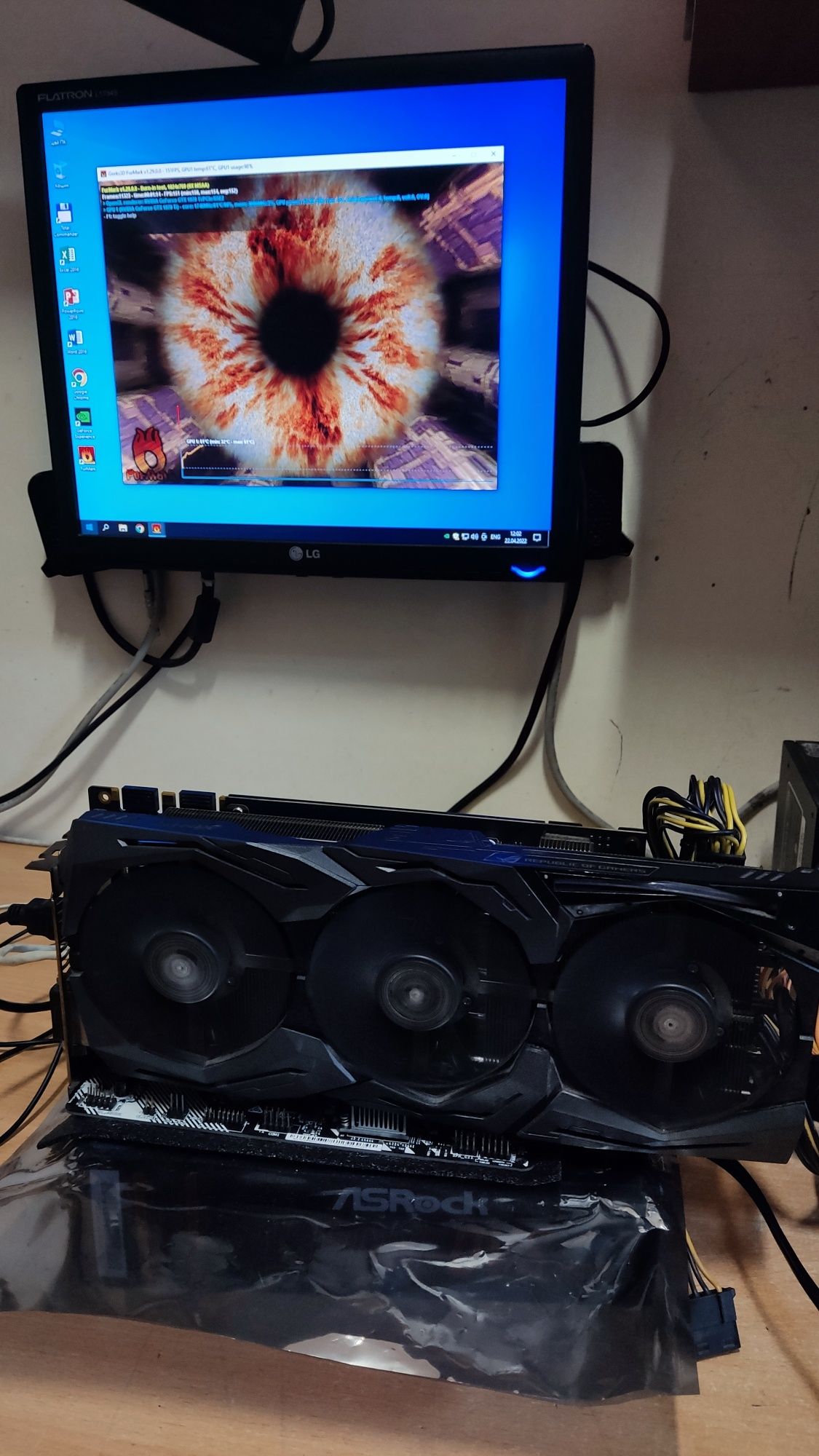 Відеокарта nVIDIA GTX1070Ti Asus Rog Strix Gaming 8Gb 256bit GDDR5 (RO