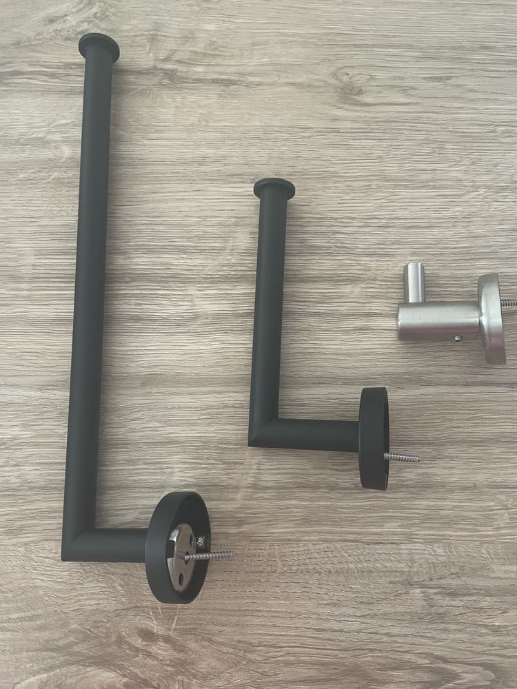 Conjunto de toalheiros modernos