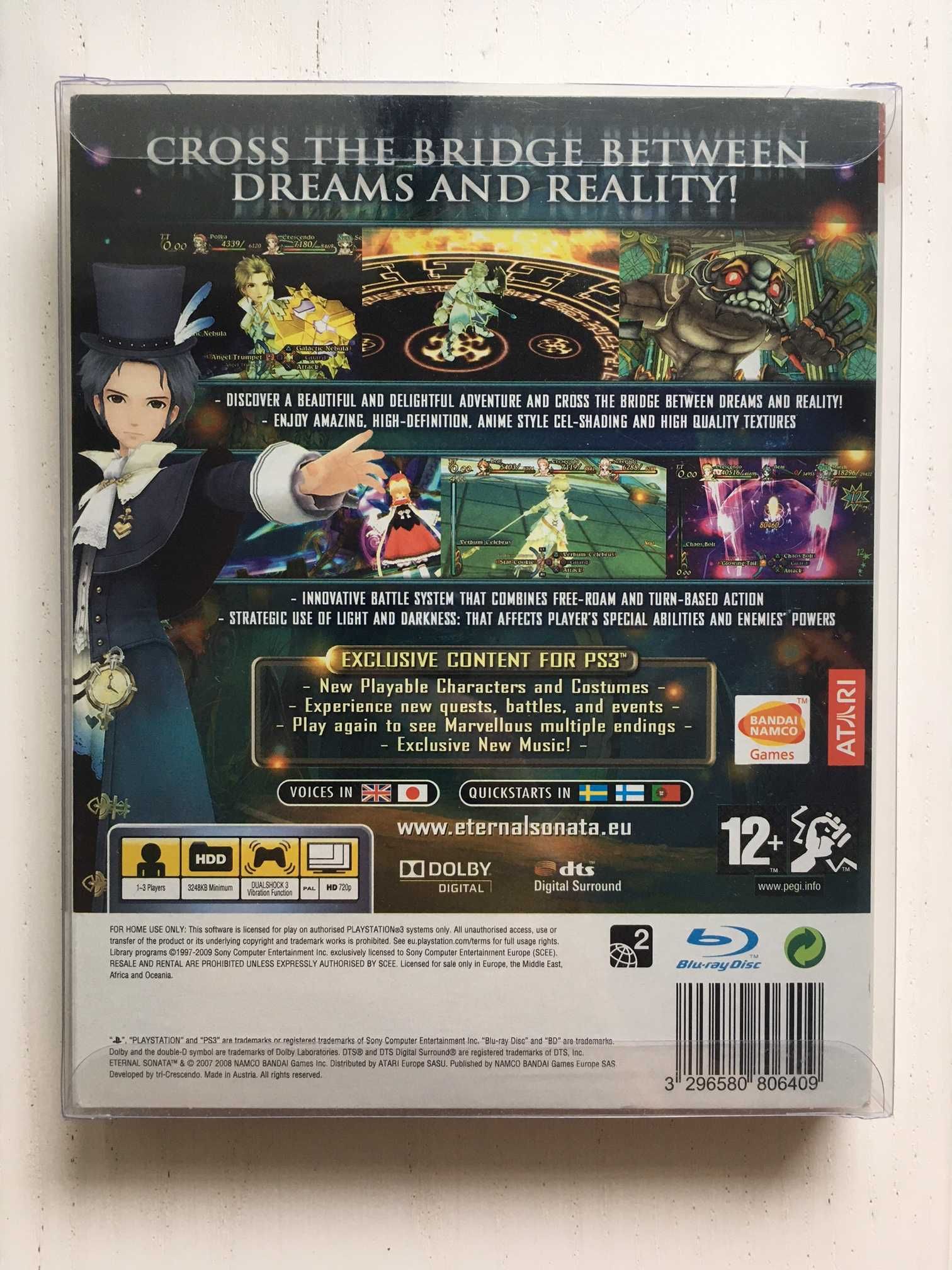 Gra PS3 Eternal Sonata, komplet, wydanie premierowe PEGI Unikat