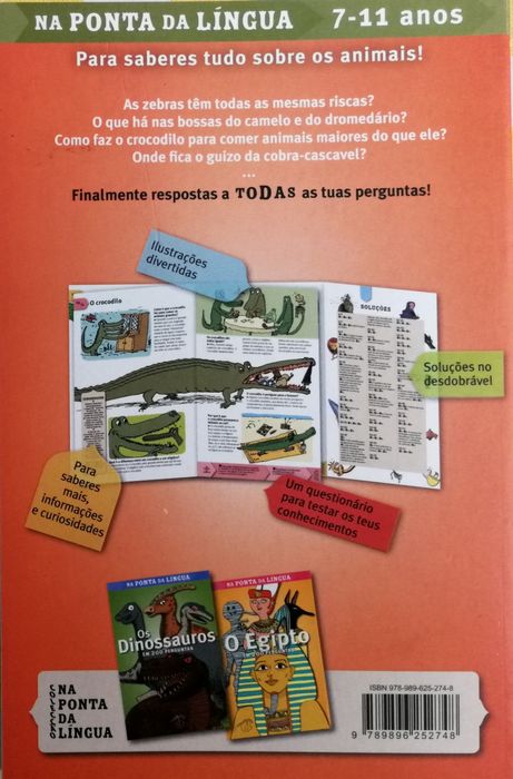 Livro "Os Animais em 200 Perguntas"