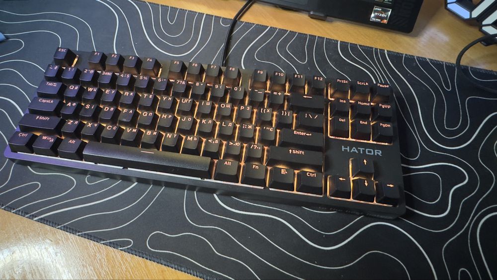 Клавіатура Hator Rockfall 2 TKL механічна RGB