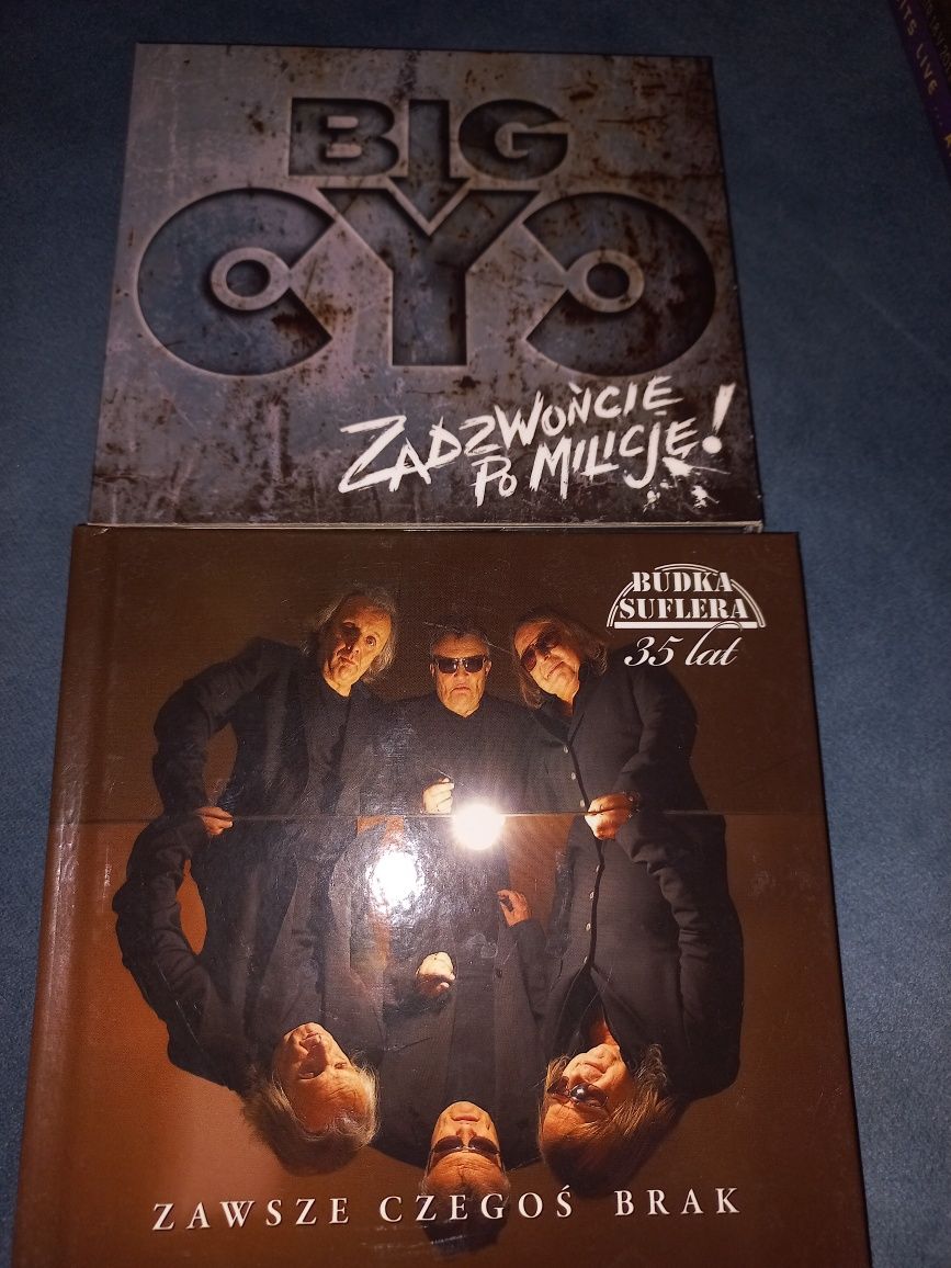 Płyty CD Big Cyc i Budka Suflera 35 lat