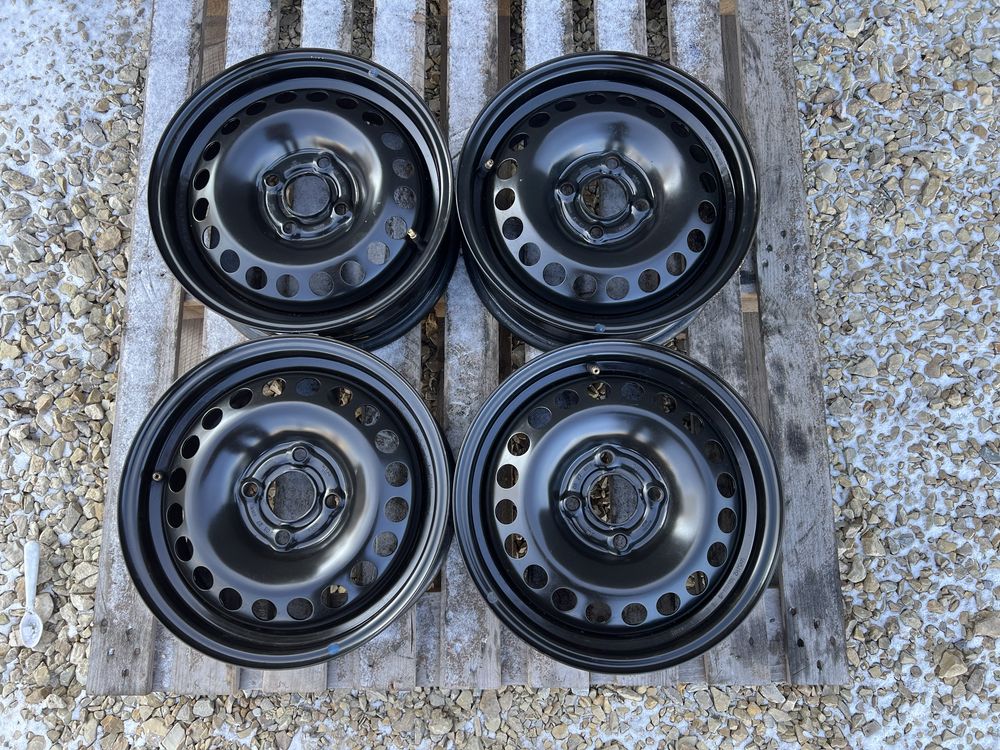 4xfelga stalowa 14” OPEL Karl (4x100 ET/IS38) z TPMS
