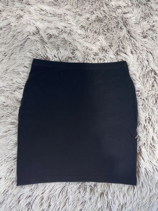 Czarna spódniczka mini h&m