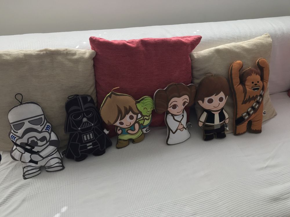 Conjunto de 6 almofadas Star Wars