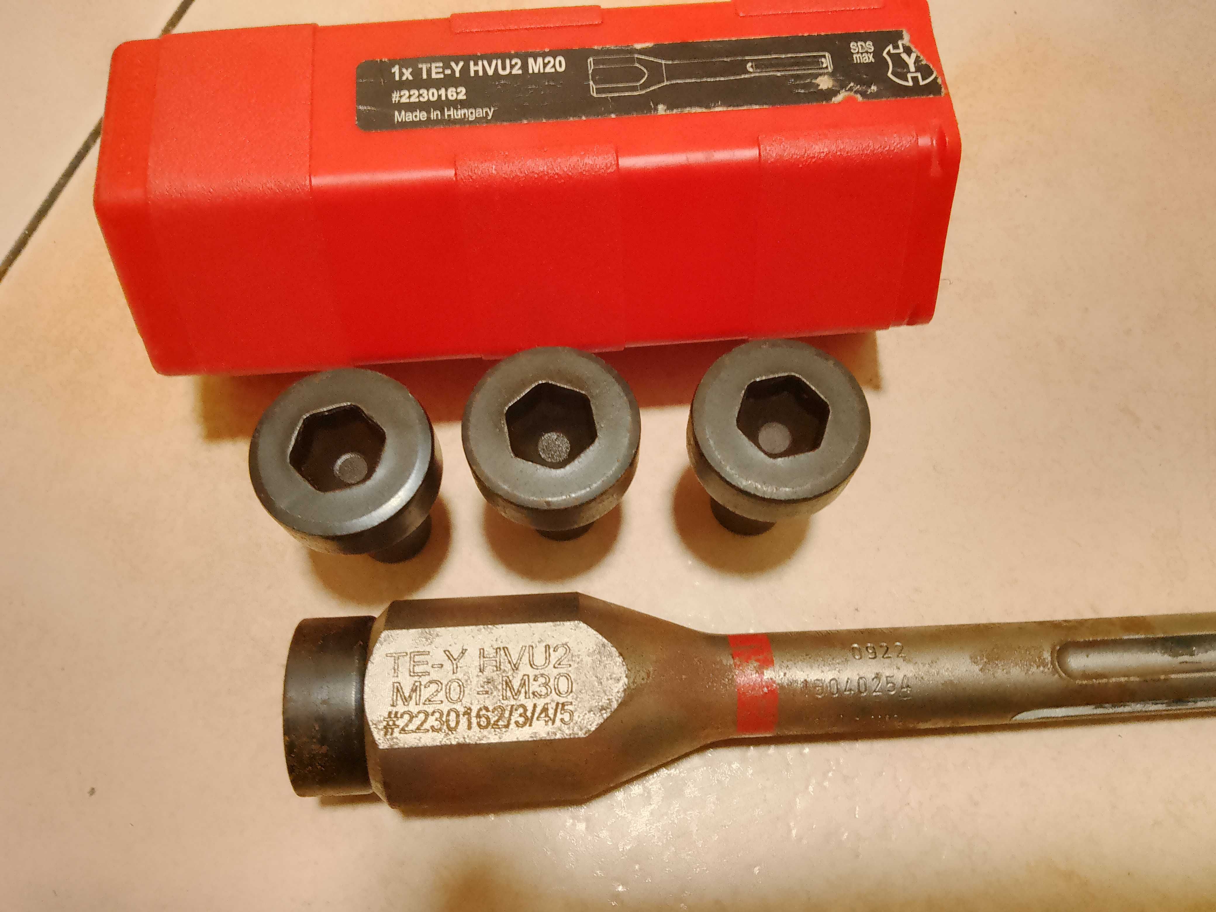 HILTI wiertło fi 24 +adapter do osadzania kotwy