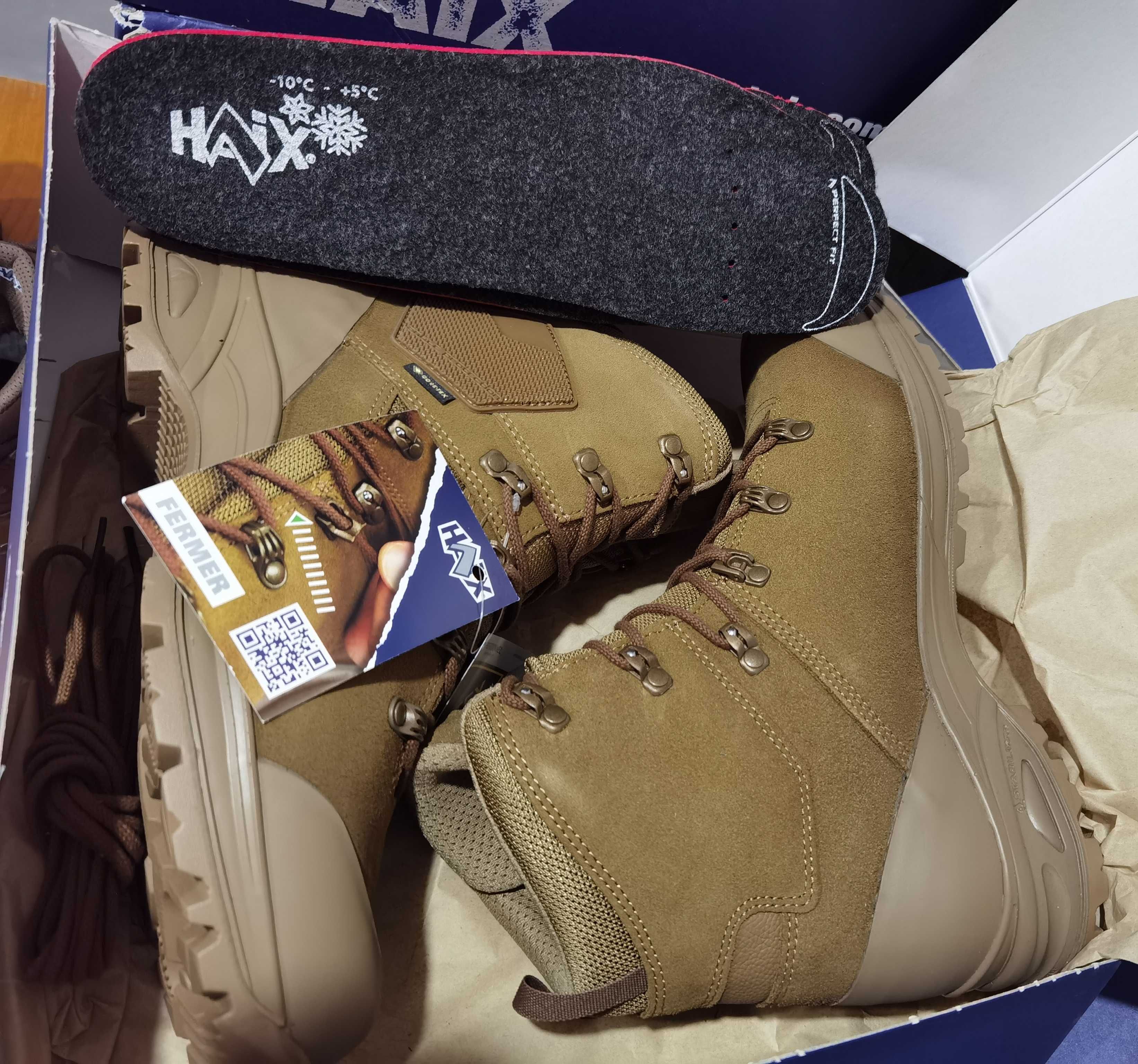 Botas haix gsg9-x Nepal pro Coyote black eagle