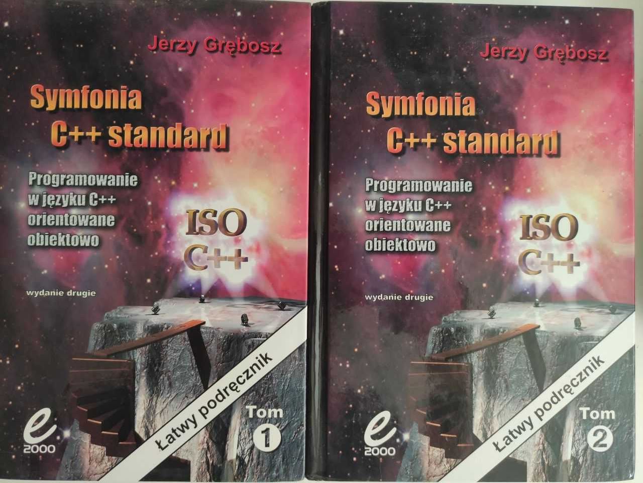 Symfonia C++ standard, Jerzy Grębosz - tom 1 i 2, twarda oprawa