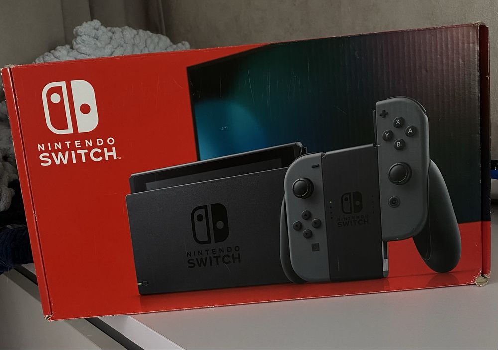 Nintendo switch 256gb (grey)