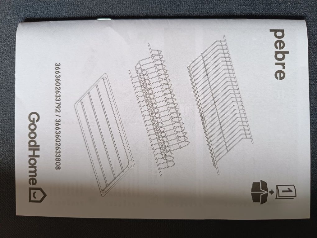 Ociekacz do naczyń do szafki 600 mm GoodHome
