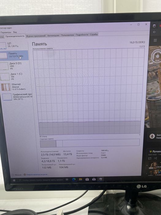 игровой i7 4ядра/8потоков 16озу 120ssd 320hdd