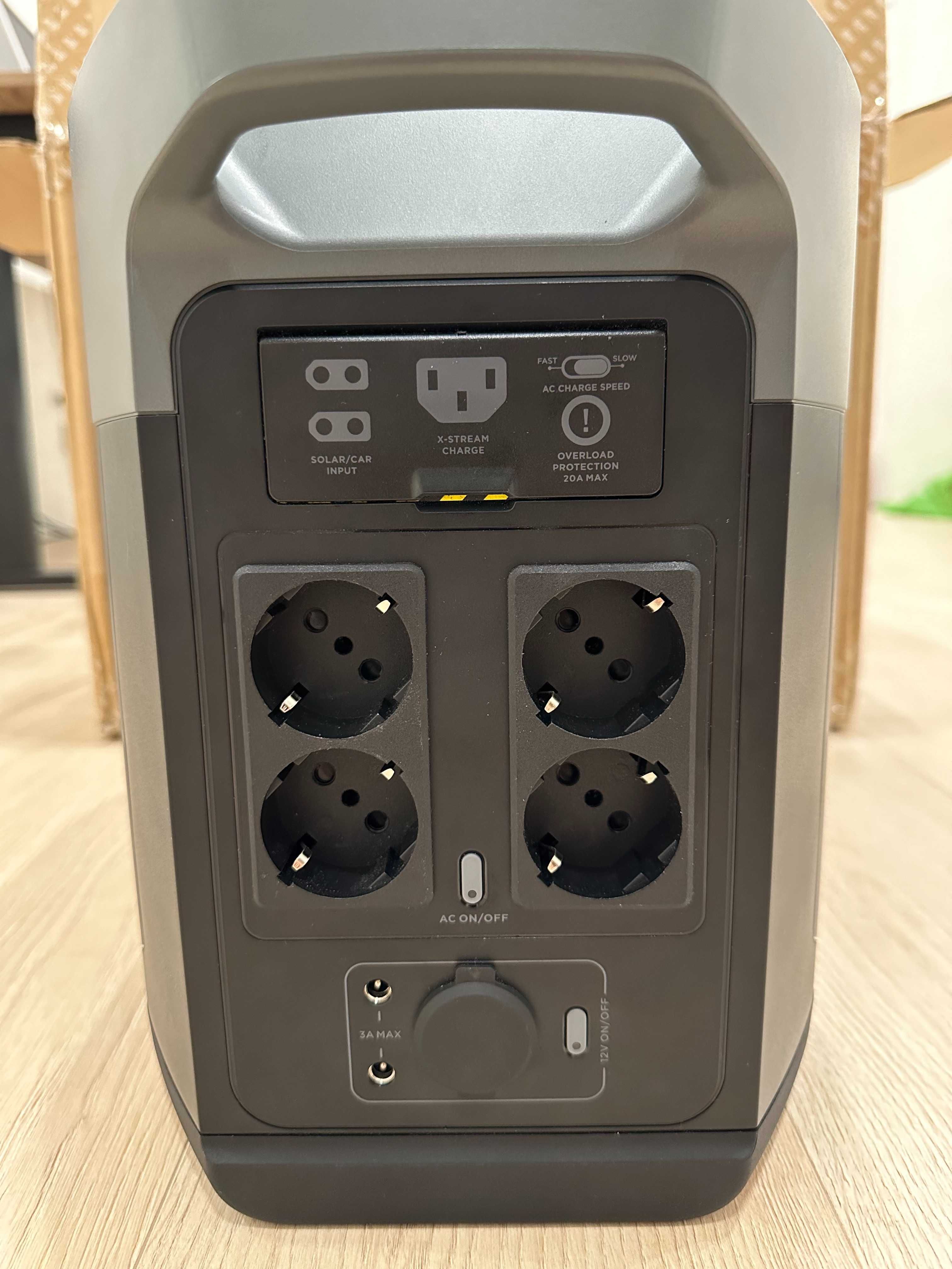 Зарядна станція EcoFlow DELTA 2 Max (2048 Вт/год) EU Евро Pозетки Київ