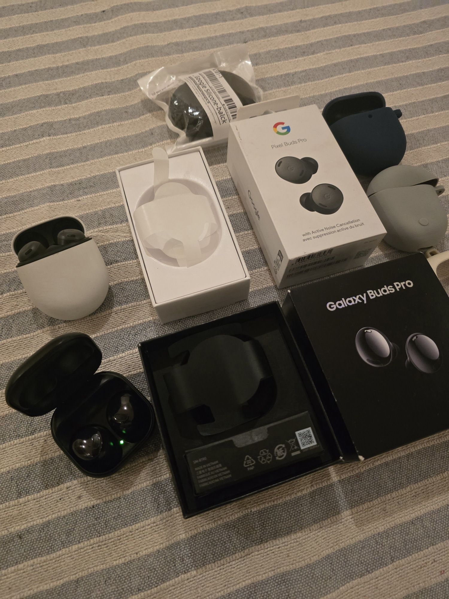 Samsung Buds Pro 3 e Buds Pro 2 NOVOS. Fatura, garantia