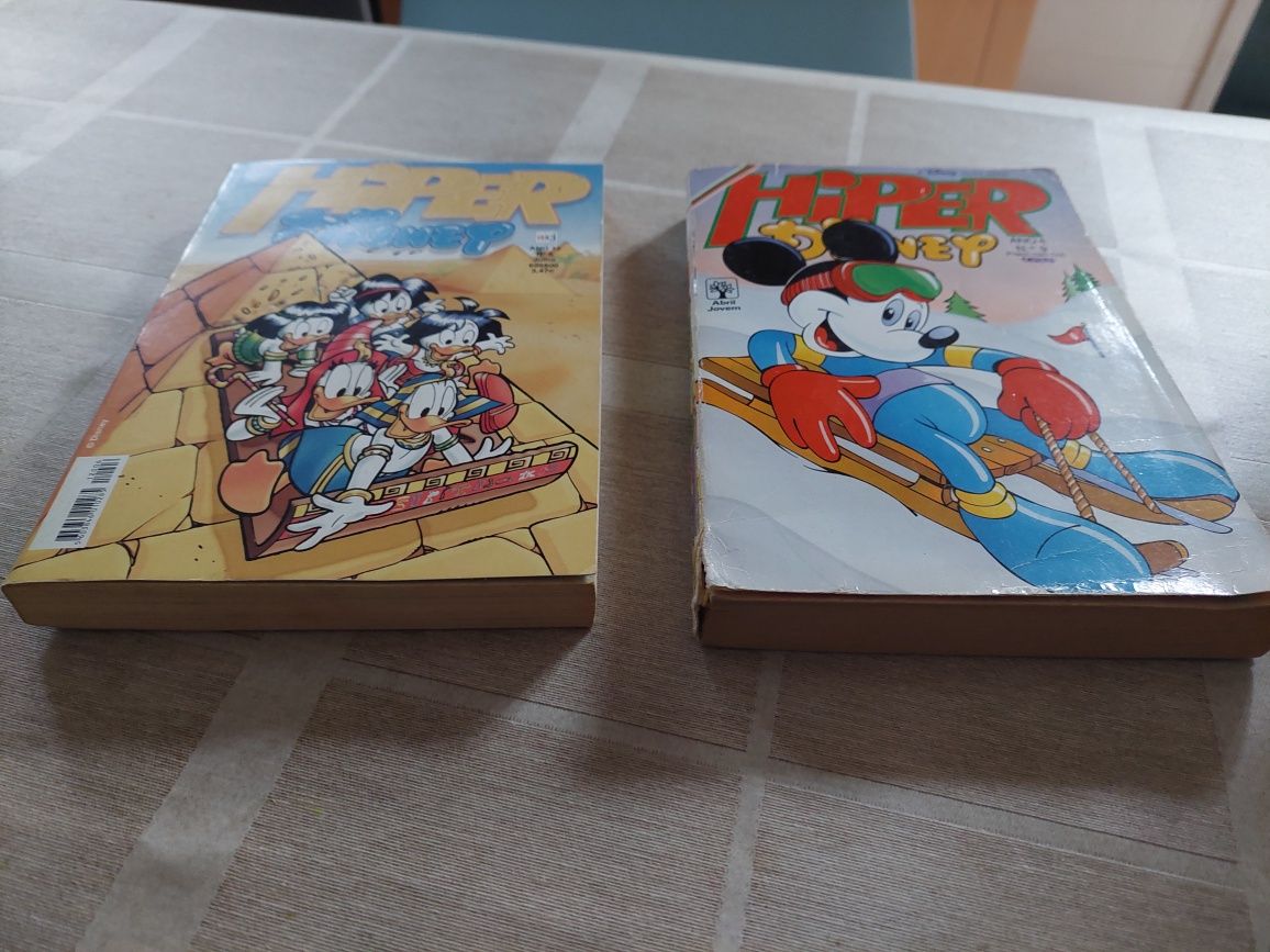 Livros banda desenhada Disney Hiperdisney