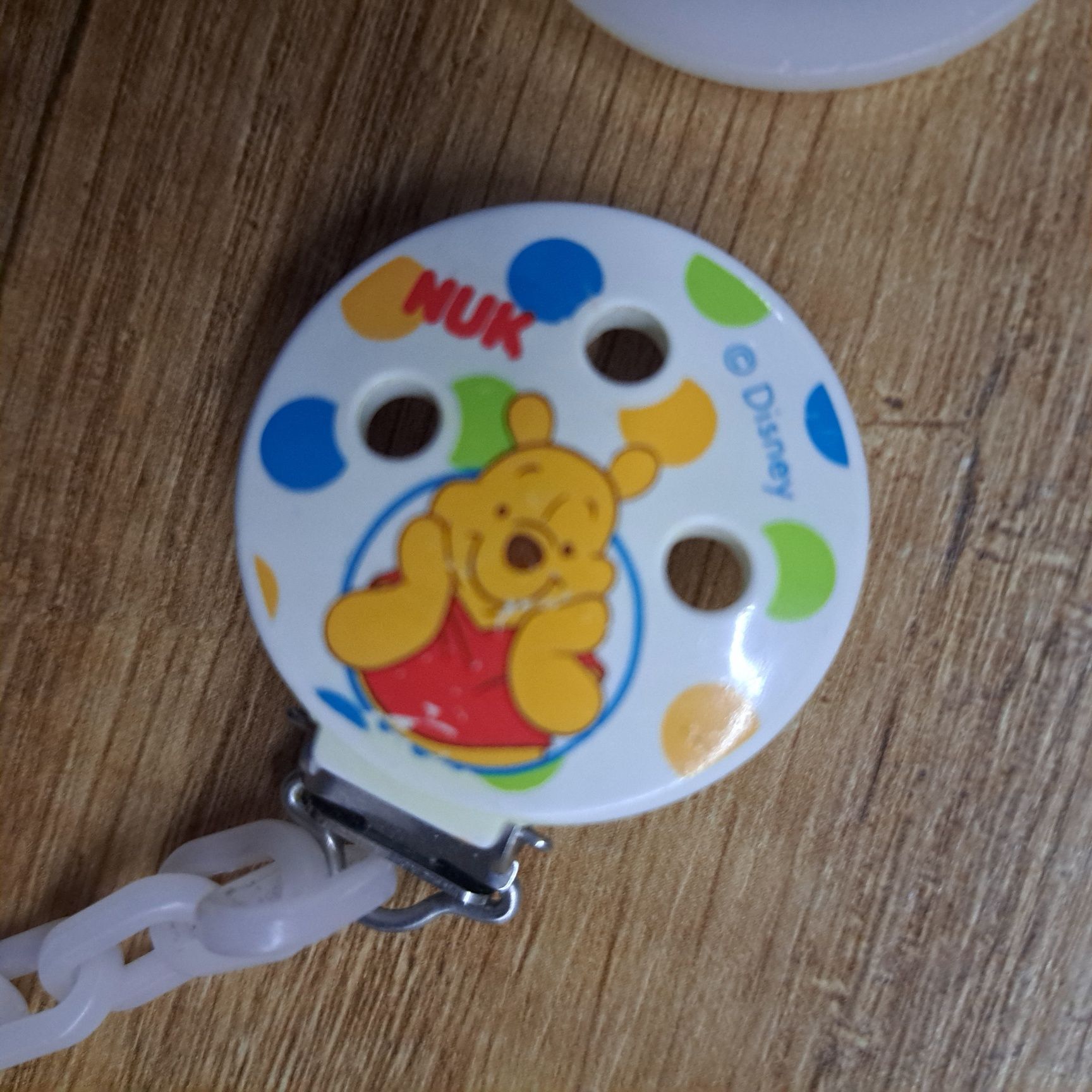 Łańcuszek do smoczka Kubuś Puchatek