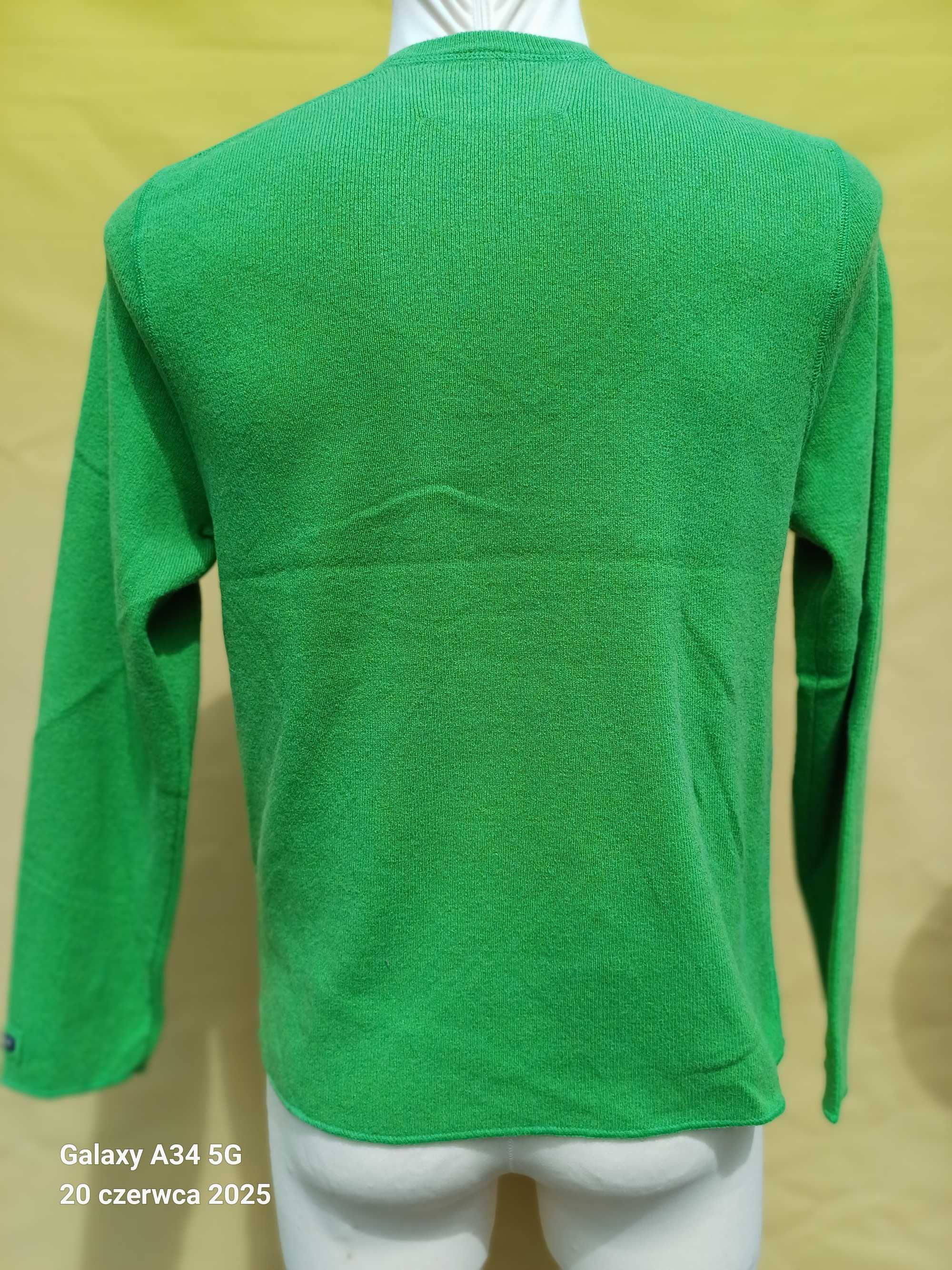 Sweter męski Abercombie & Fitch   rozmiar XL, jasnozielony