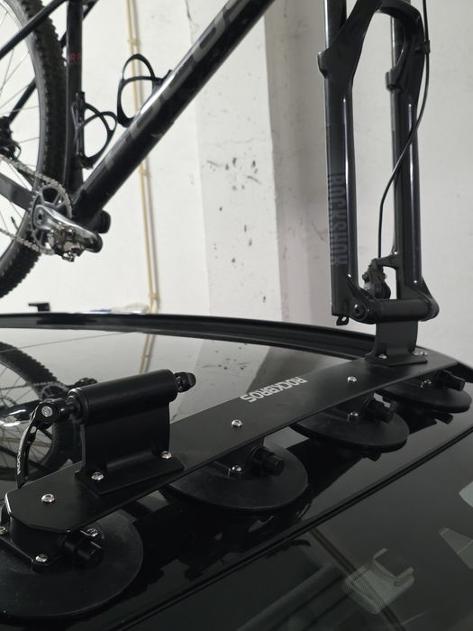 Suporte de bicicleta com ventosas