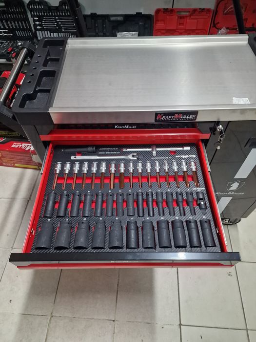 Carinho De ferramenta de 7 gavetas completas novo